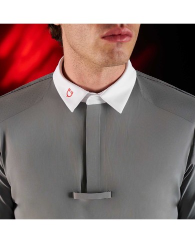 MEN S COMPETITION RIDERTECHNOLOGY POLO SHIRT SS WITH BUTTONS