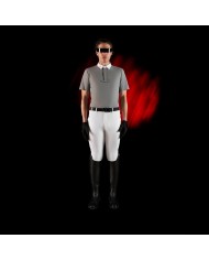MEN S COMPETITION RIDERTECHNOLOGY POLO SHIRT SS WITH BUTTONS