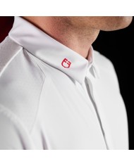 MEN S COMPETITION RIDERTECHNOLOGY POLO SHIRT SS WITH BUTTONS