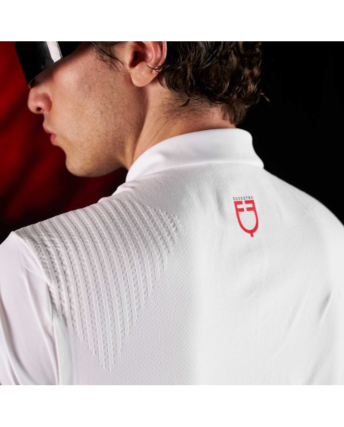 MEN S COMPETITION RIDERTECHNOLOGY POLO SHIRT SS WITH BUTTONS