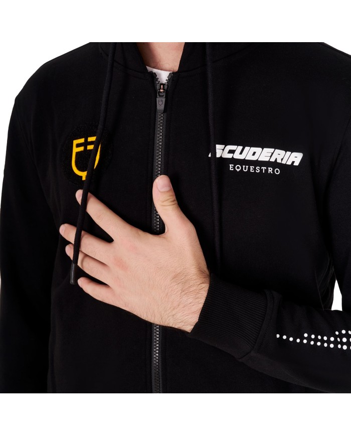 MEN S SCUDERIA EQUESTRO COLLETION FRENCH TERRY FULL ZIP HOODIE