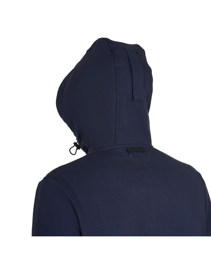MEN S SHINY TRASPARENT LOGO HOODIE