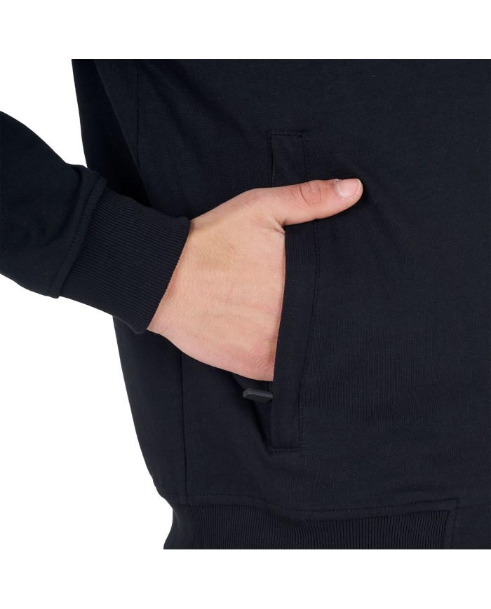 MEN S SHINY TRASPARENT LOGO HOODIE