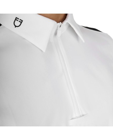 MEN S BASIC COMPETITION POLO SHIRT SS ZIP