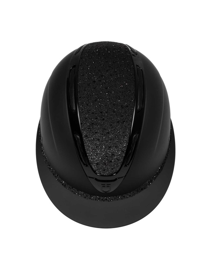 WOMEN APOCALIPSE HELMET WITH DIAMONDS AND MATTE SHELL