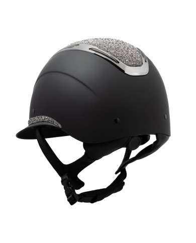 WOMEN APOCALIPSE HELMET WITH DIAMONDS AND MATTE SHELL