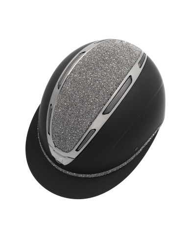 WOMEN APOCALIPSE HELMET WITH DIAMONDS AND MATTE SHELL