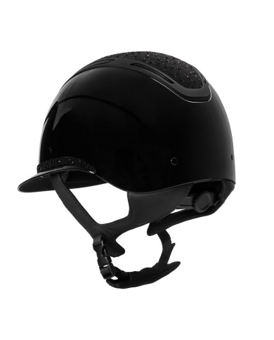 WOMEN APOCALIPSE HELMET WITH DIAMONDS AND SHINY SHELL