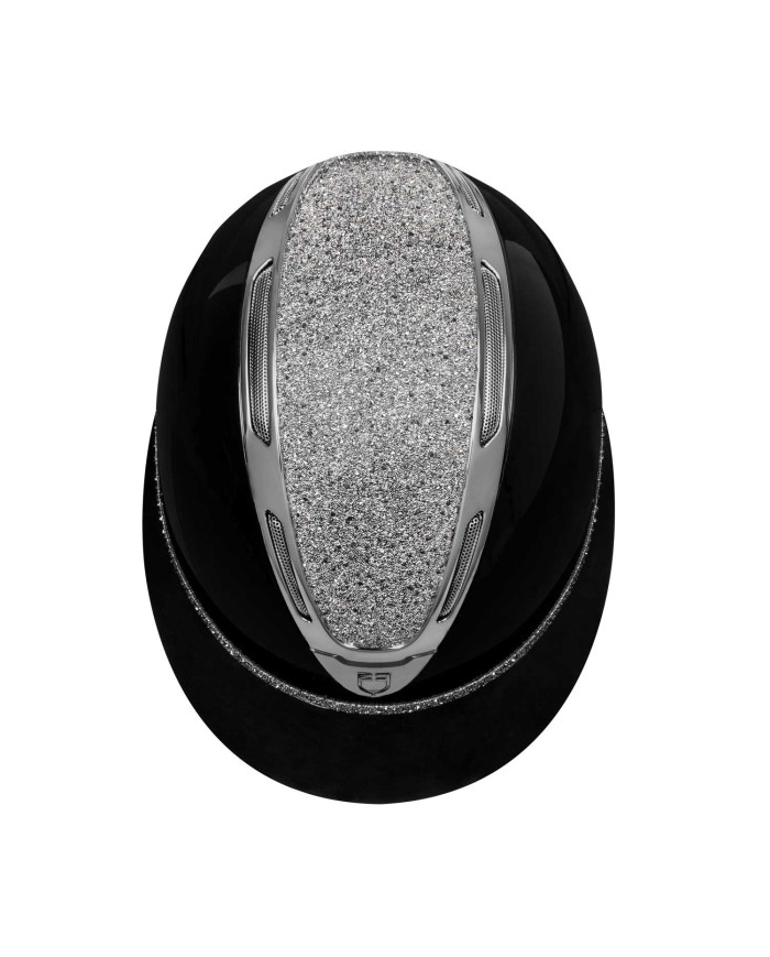 WOMEN APOCALIPSE HELMET WITH DIAMONDS AND SHINY SHELL