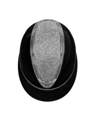 WOMEN APOCALIPSE HELMET WITH DIAMONDS AND SHINY SHELL