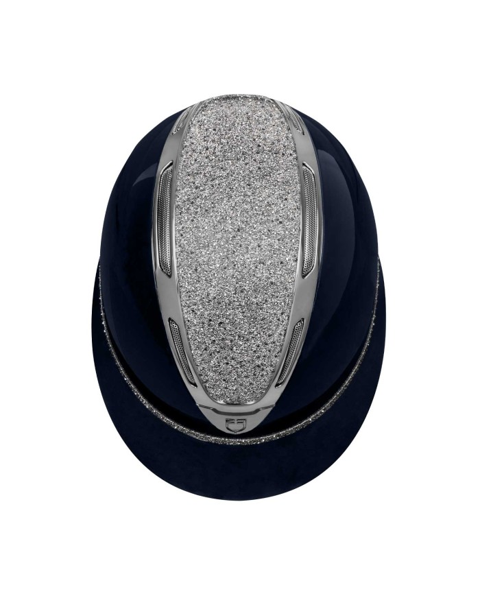 WOMEN APOCALIPSE HELMET WITH DIAMONDS AND SHINY SHELL