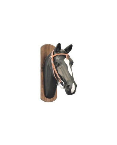 TESTIERA FIOCCO CUOIO GRASSO C/REDINI LAKOTA