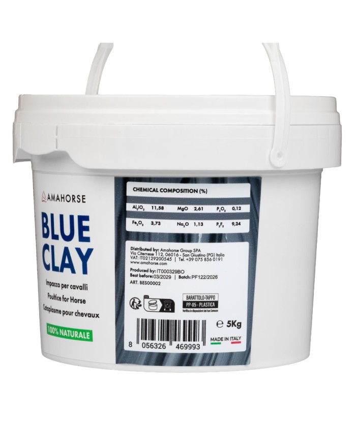 BLUE CLAY 100% PURE NATURAL (5KG)