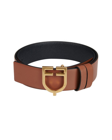 Cintura in cuoio liscio double face Cintura in cuoio liscio double face