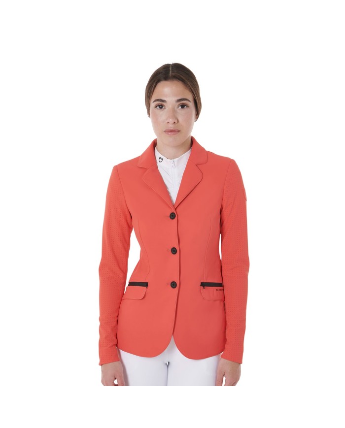 TECHNICAL WOMAN RIDING JACKET 1/2 MESH