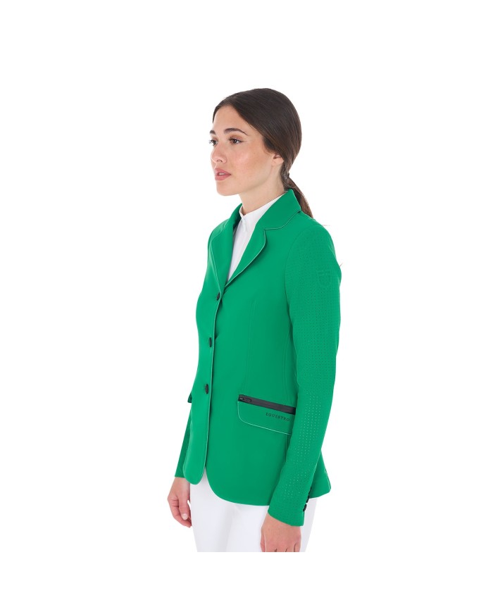 TECHNICAL WOMAN RIDING JACKET 1/2 MESH