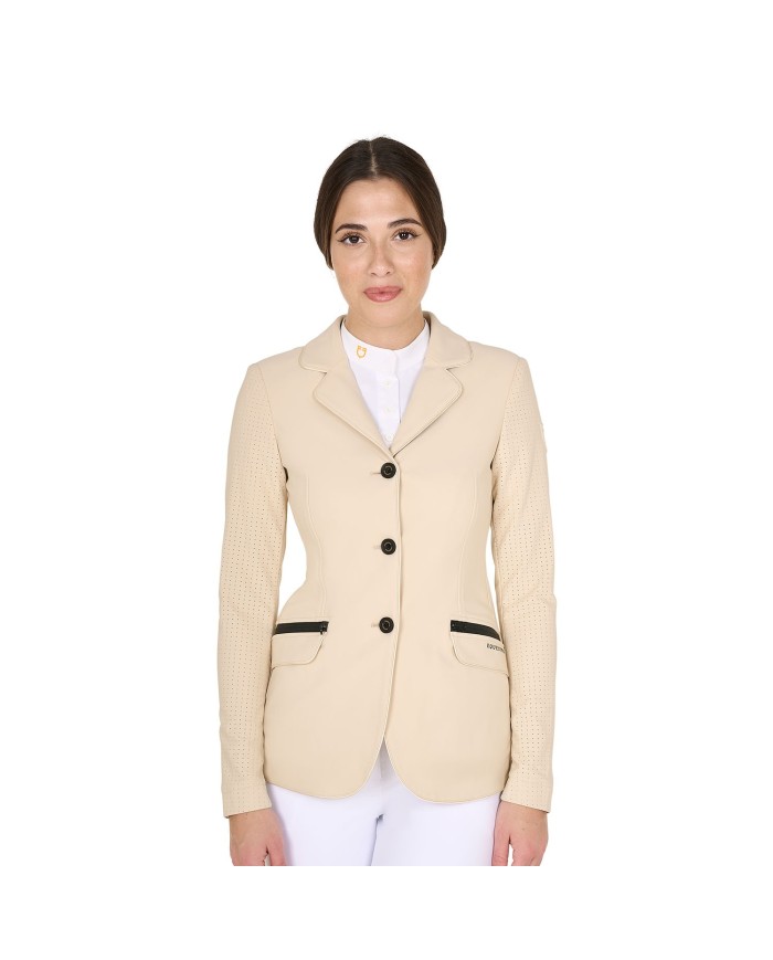 TECHNICAL WOMAN RIDING JACKET 1/2 MESH