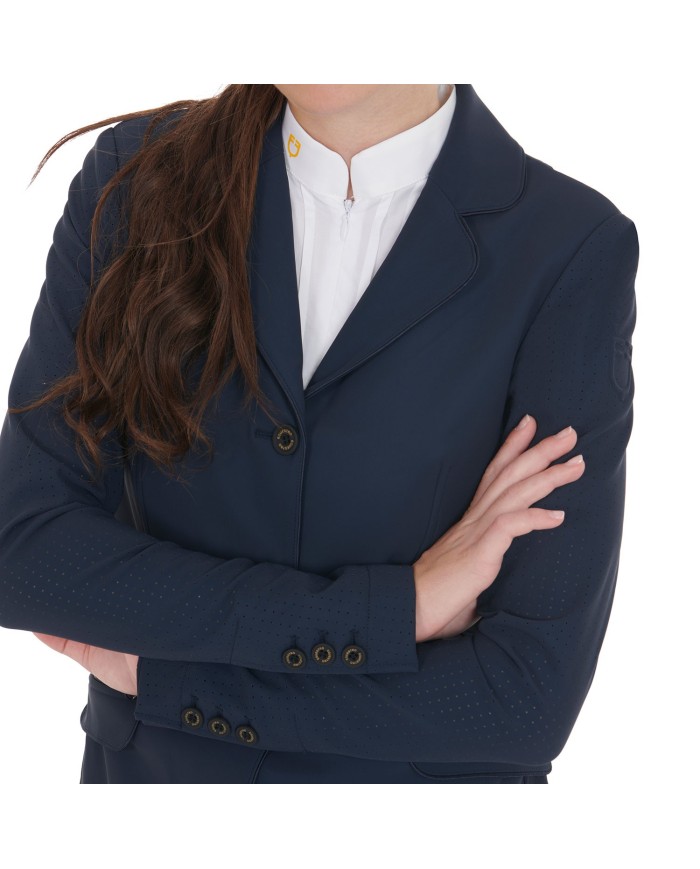 TECHNICAL WOMAN RIDING JACKET 1/2 MESH