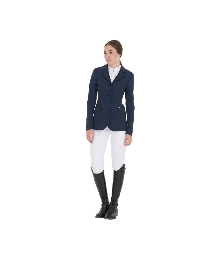 TECHNICAL WOMAN RIDING JACKET 1/2 MESH