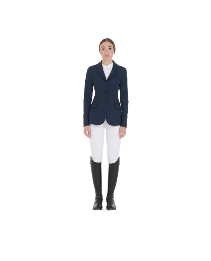 TECHNICAL WOMAN RIDING JACKET 1/2 MESH