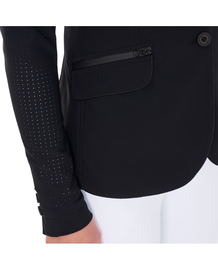 TECHNICAL WOMAN RIDING JACKET 1/2 MESH