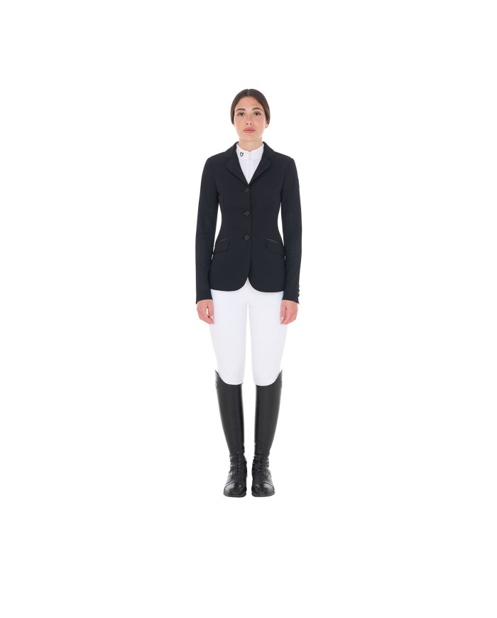 TECHNICAL WOMAN RIDING JACKET 1/2 MESH