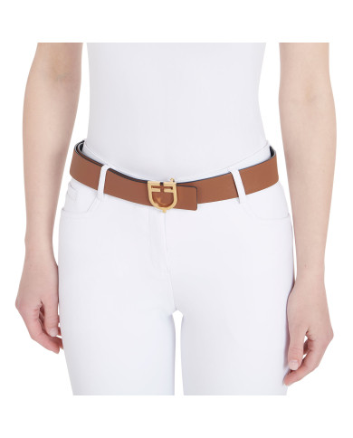 Cintura in cuoio liscio double face Cintura in cuoio liscio double face