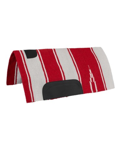 TAPPETINO NAVAJO C/PELLE 32X64