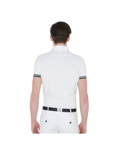 POLO UOMO MANICA CORTA TESSUTO TECNICO MESH MODELLO GAREN