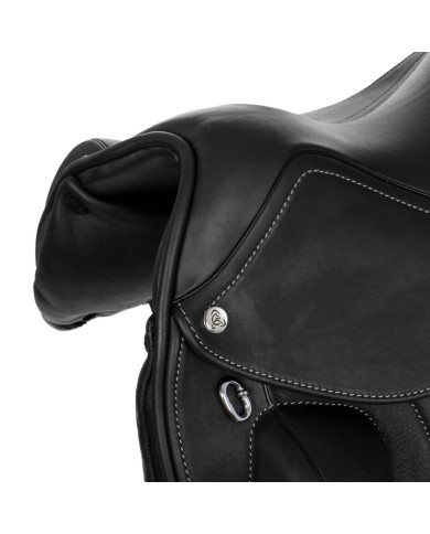 RAFFAELLO DRESSAGE SADDLE - FLOCKED PANELS