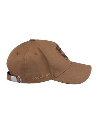 WOMAN BASEBALL CAP WITH RHINESTONE LOGO