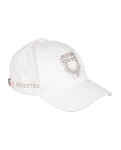 WOMAN BASEBALL CAP WITH RHINESTONE LOGO