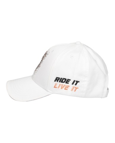 WOMAN BASEBALL CAP WITH RHINESTONE LOGO