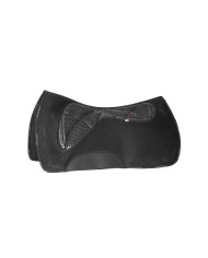 3D SPACER & MEMORY FOAM & AC GRIP GEL WESTERN PAD ONE SIZE COLOR BLACK