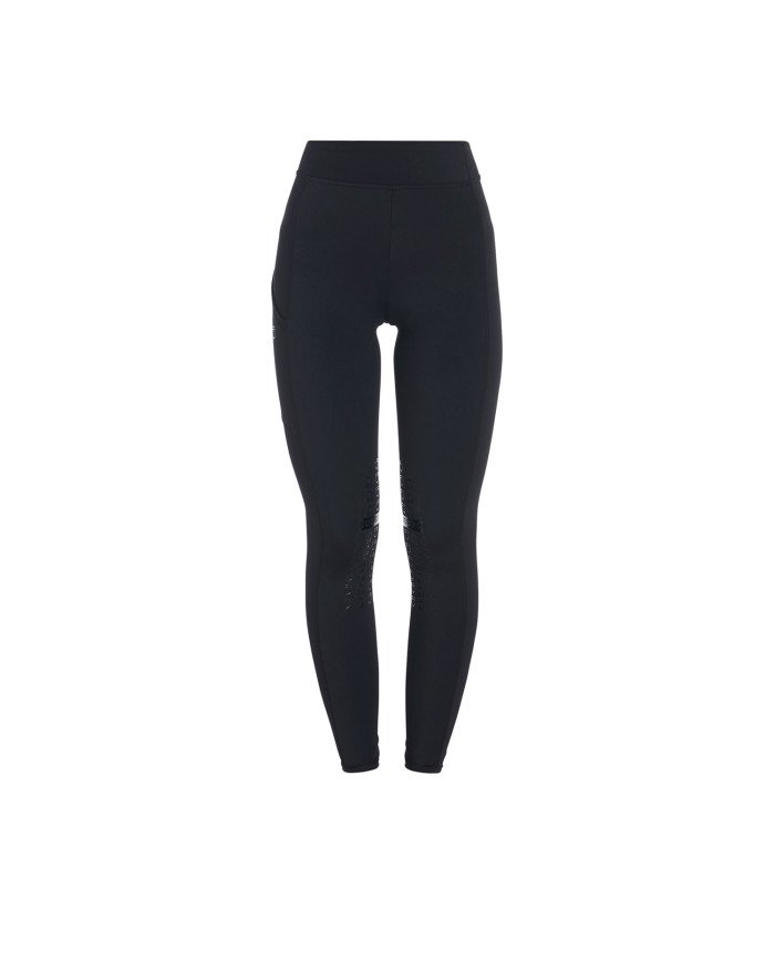 Leggings donna slim fit tessuto elasticizzato