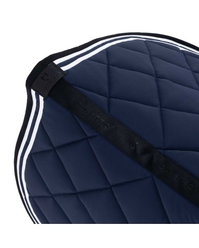 DOUBLE STRIPES QUILTING JUMPING SADDLE PAD