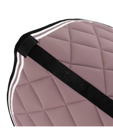 DOUBLE STRIPES QUILTING JUMPING SADDLE PAD