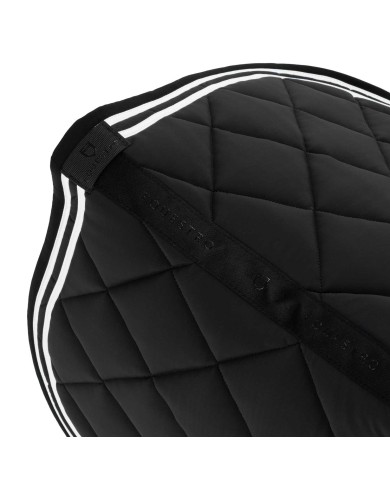DOUBLE STRIPES QUILTING JUMPING SADDLE PAD