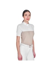 WOMAN POLO SHIRT SS BUTTONS 1/2 MESH