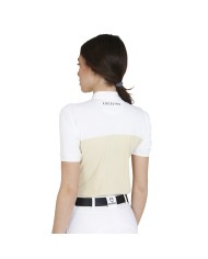 WOMAN POLO SHIRT SS BUTTONS 1/2 MESH