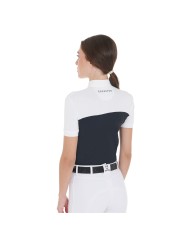 WOMAN POLO SHIRT SS BUTTONS 1/2 MESH
