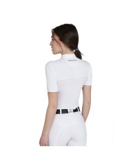 WOMAN POLO SHIRT SS BUTTONS 1/2 MESH