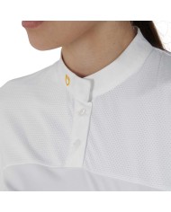 WOMAN POLO SHIRT SS BUTTONS 1/2 MESH