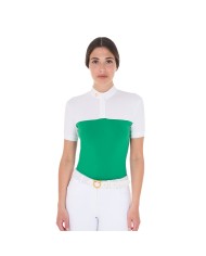WOMAN POLO SHIRT SS BUTTONS 1/2 MESH