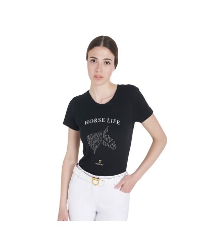 DIAMONDS HORSE LIFE WOMAN T-SHIRT