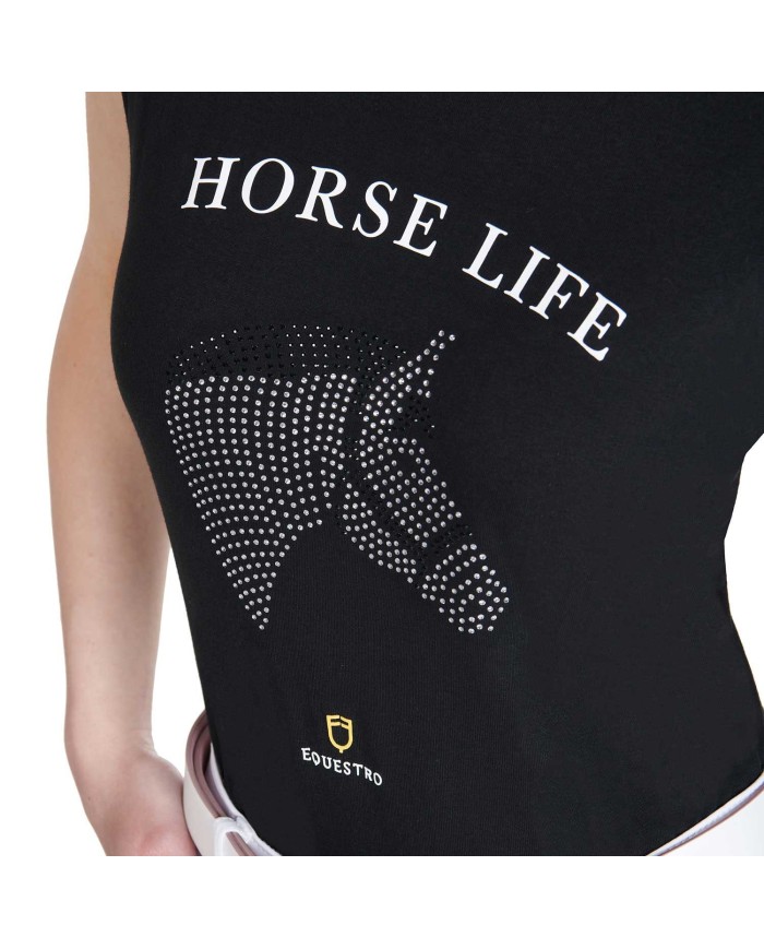 DIAMONDS HORSE LIFE WOMAN T-SHIRT