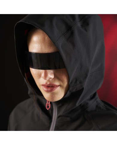 WOMEN S RIDERTECHNOLOGY TECHNICAL LONG RAINCOAT JACKET