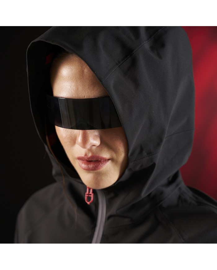WOMEN S RIDERTECHNOLOGY TECHNICAL LONG RAINCOAT JACKET