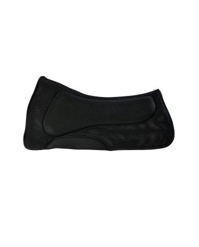 3D SPACER & MEMORY FOAM WESTERN PAD ONE SIZE COLOR BLACK