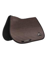 STRIPE SUEDE JUMPING SADDLE PAD